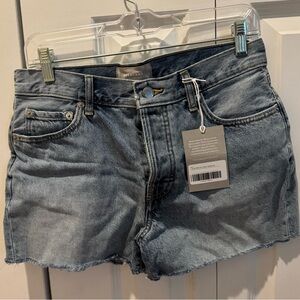 Brand New Everlane Cut Off Denim Shorts